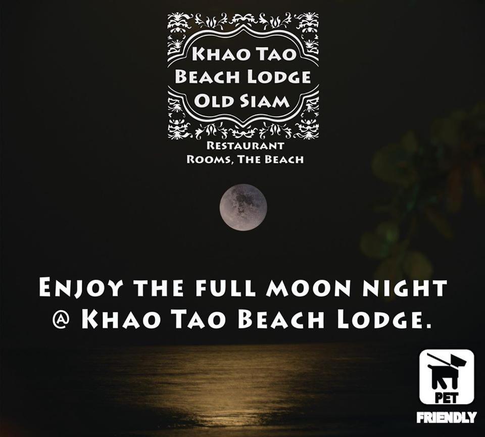 Khao Tao Beach Lodge Old Siam HHQ Buitenkant foto